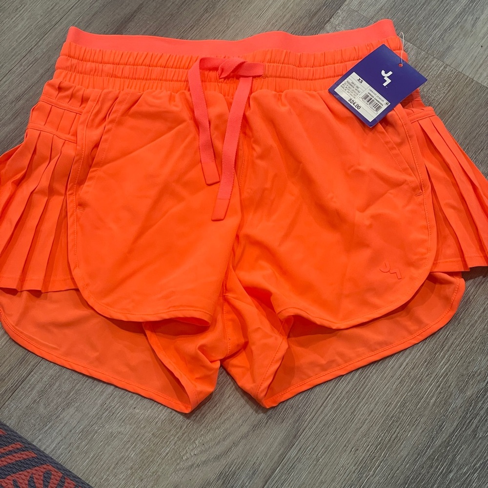 JoyLab Vibrant Orange Athletic Shorts